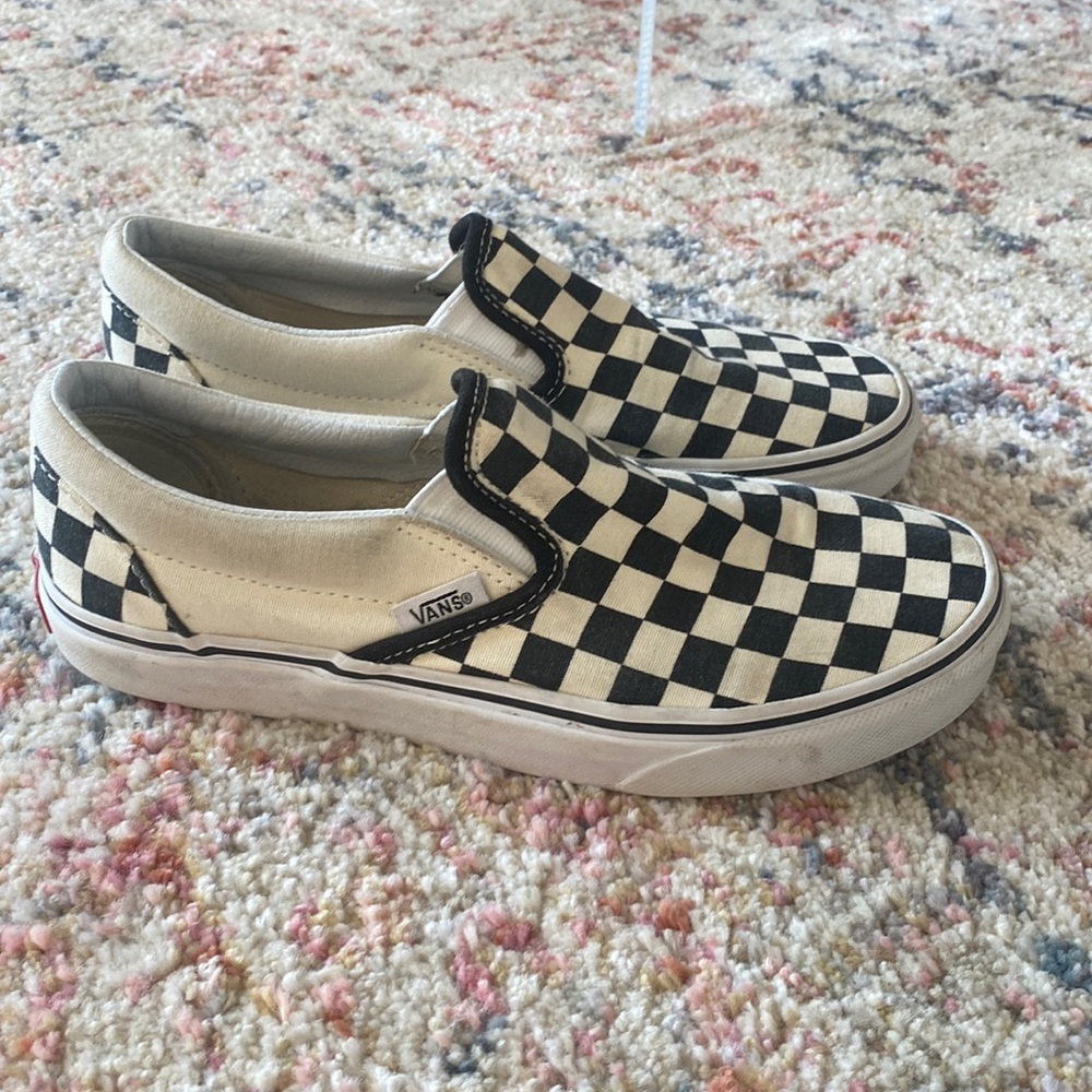 Checkered Vans!!